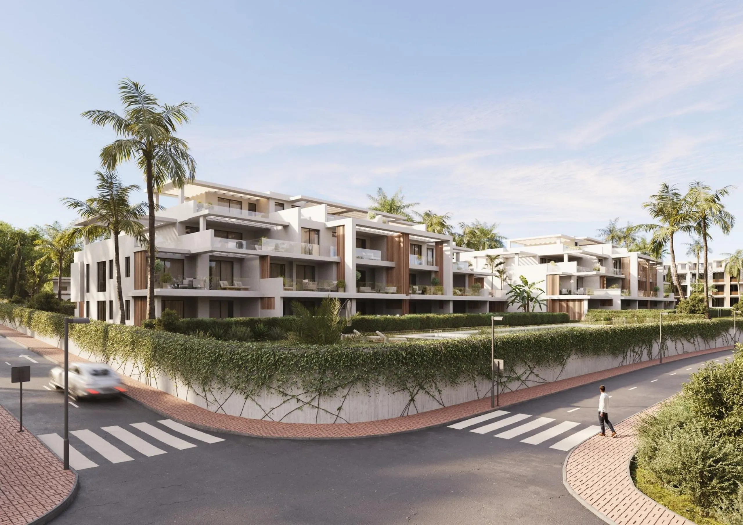 New Build Residential Complex Near Estepona& & Welcome to your dream home! This stunning new build residential complex offers a selection of luxurious apartments and penthouses with breathtaking sea views, located in Resinera Voladilla, just minutes