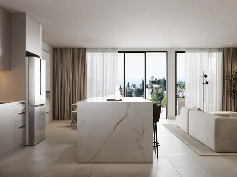 New Build Residential Complex Near Estepona& & Welcome to your dream home! This stunning new build residential complex offers a selection of luxurious apartments and penthouses with breathtaking sea views, located in Resinera Voladilla, just minutes
