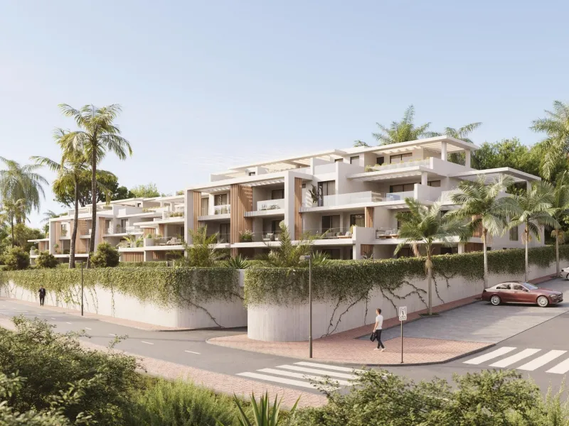 New Build Residential Complex Near Estepona& & Welcome to your dream home! This stunning new build residential complex offers a selection of luxurious apartments and penthouses with breathtaking sea views, located in Resinera Voladilla, just minutes