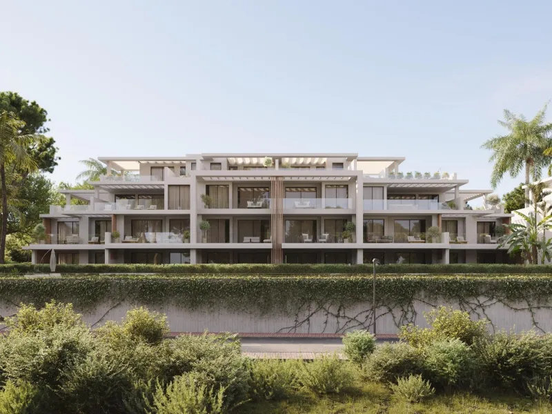 New Build Residential Complex Near Estepona& & Welcome to your dream home! This stunning new build residential complex offers a selection of luxurious apartments and penthouses with breathtaking sea views, located in Resinera Voladilla, just minutes