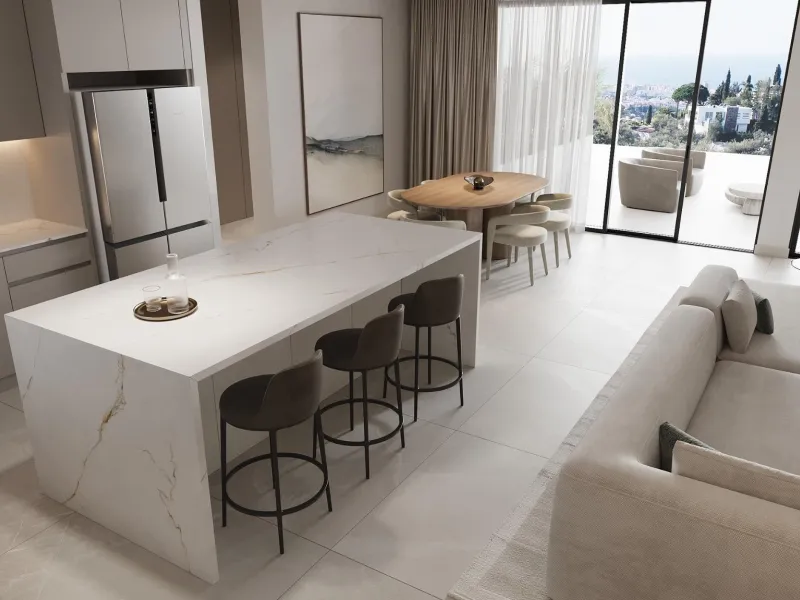 New Build Residential Complex Near Estepona& & Welcome to your dream home! This stunning new build residential complex offers a selection of luxurious apartments and penthouses with breathtaking sea views, located in Resinera Voladilla, just minutes