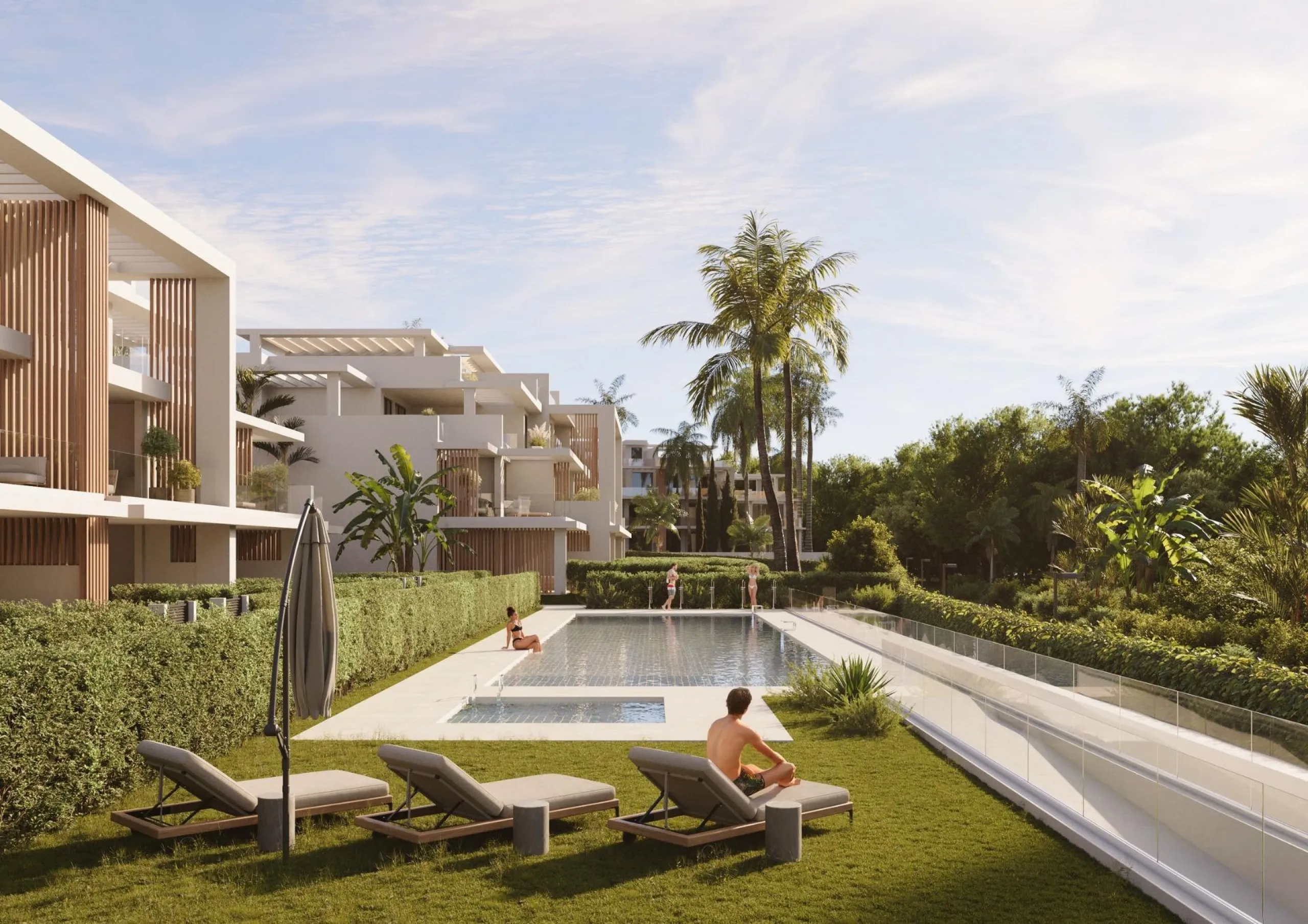 New Build Residential Complex Near Estepona& & Welcome to your dream home! This stunning new build residential complex offers a selection of luxurious apartments and penthouses with breathtaking sea views, located in Resinera Voladilla, just minutes
