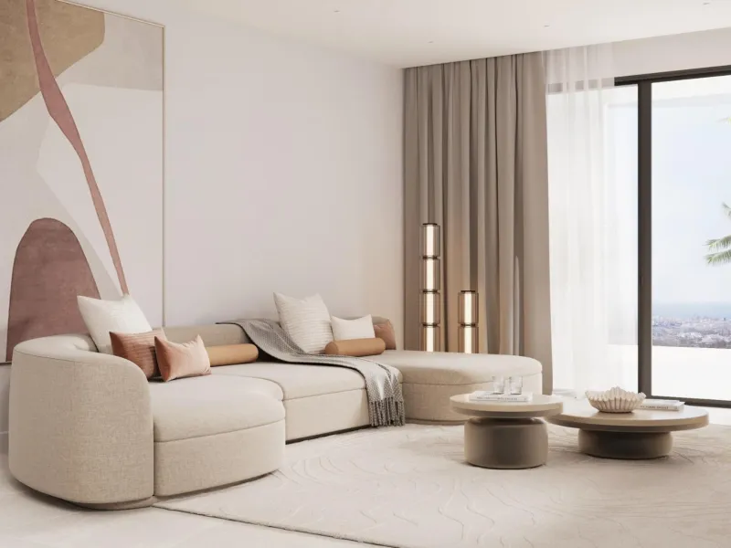 New Build Residential Complex Near Estepona& & Welcome to your dream home! This stunning new build residential complex offers a selection of luxurious apartments and penthouses with breathtaking sea views, located in Resinera Voladilla, just minutes