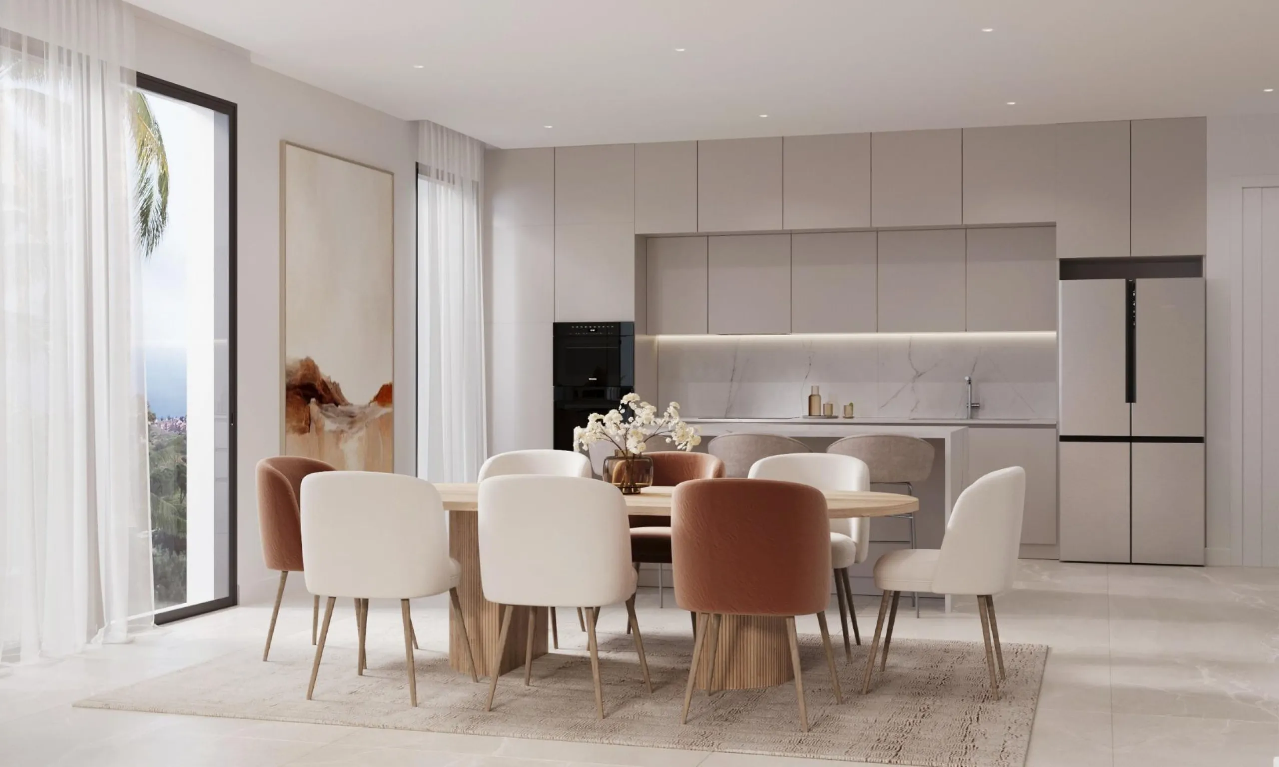 New Build Residential Complex Near Estepona& & Welcome to your dream home! This stunning new build residential complex offers a selection of luxurious apartments and penthouses with breathtaking sea views, located in Resinera Voladilla, just minutes