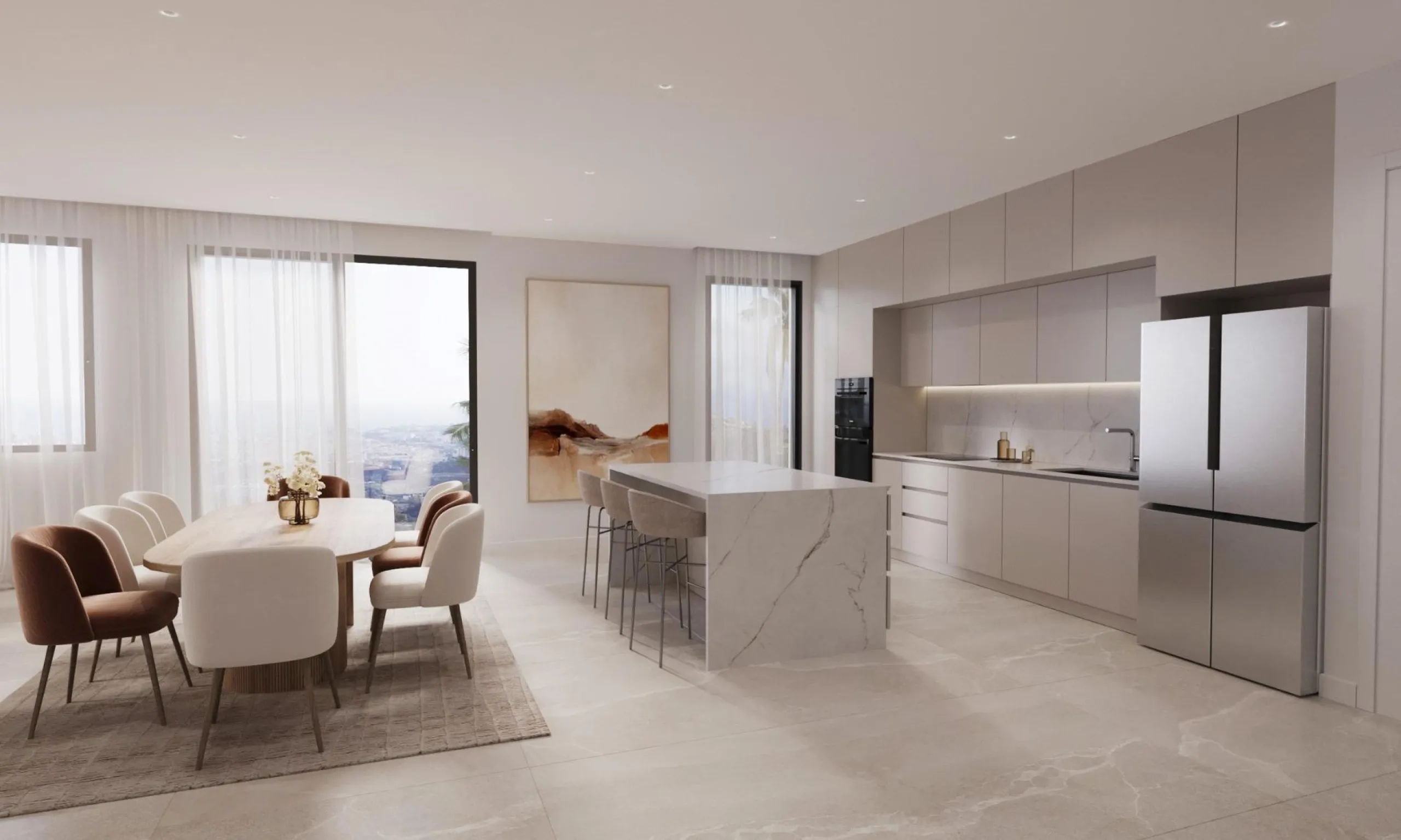 New Build Residential Complex Near Estepona& & Welcome to your dream home! This stunning new build residential complex offers a selection of luxurious apartments and penthouses with breathtaking sea views, located in Resinera Voladilla, just minutes