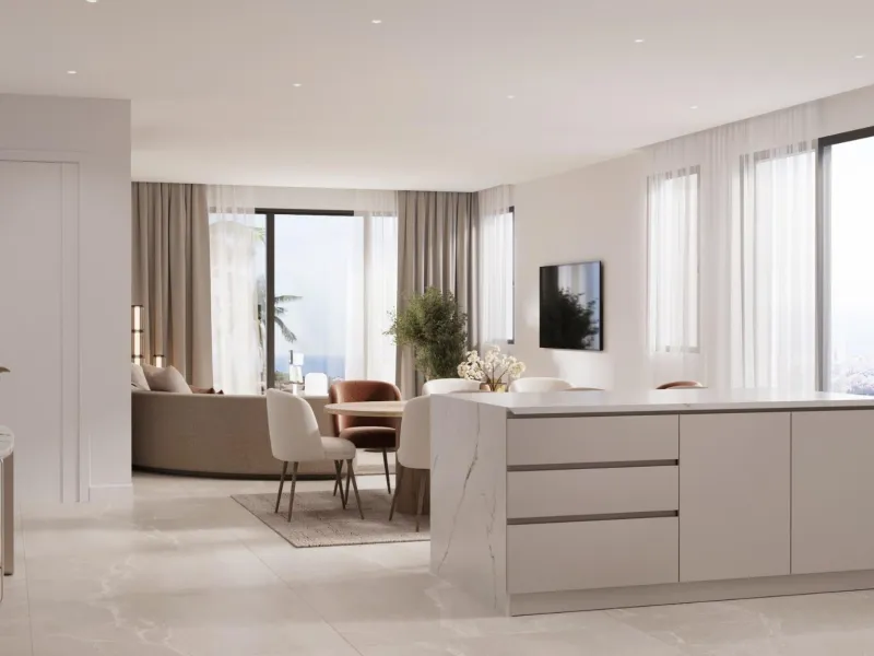 New Build Residential Complex Near Estepona& & Welcome to your dream home! This stunning new build residential complex offers a selection of luxurious apartments and penthouses with breathtaking sea views, located in Resinera Voladilla, just minutes