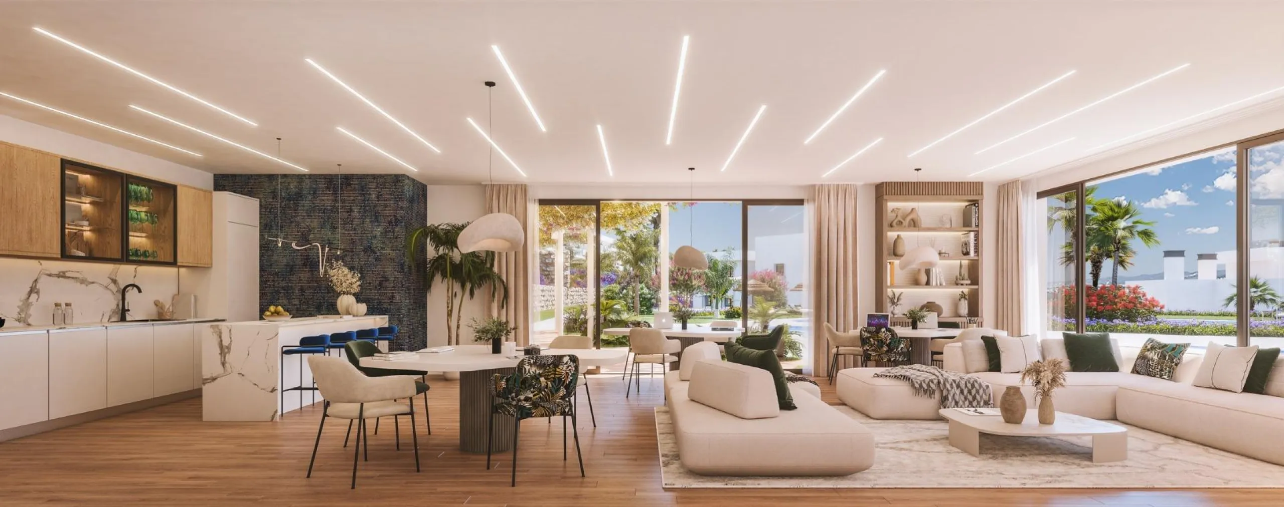 Luxury Golf Resort Living in Casares, Costa del Sol& & Experience an exceptional lifestyle at this exclusive residential resort located on the front line of Casares Costa Golf, a serene oasis with only 74 apartments and 17 penthouses. With 2 and 3-b