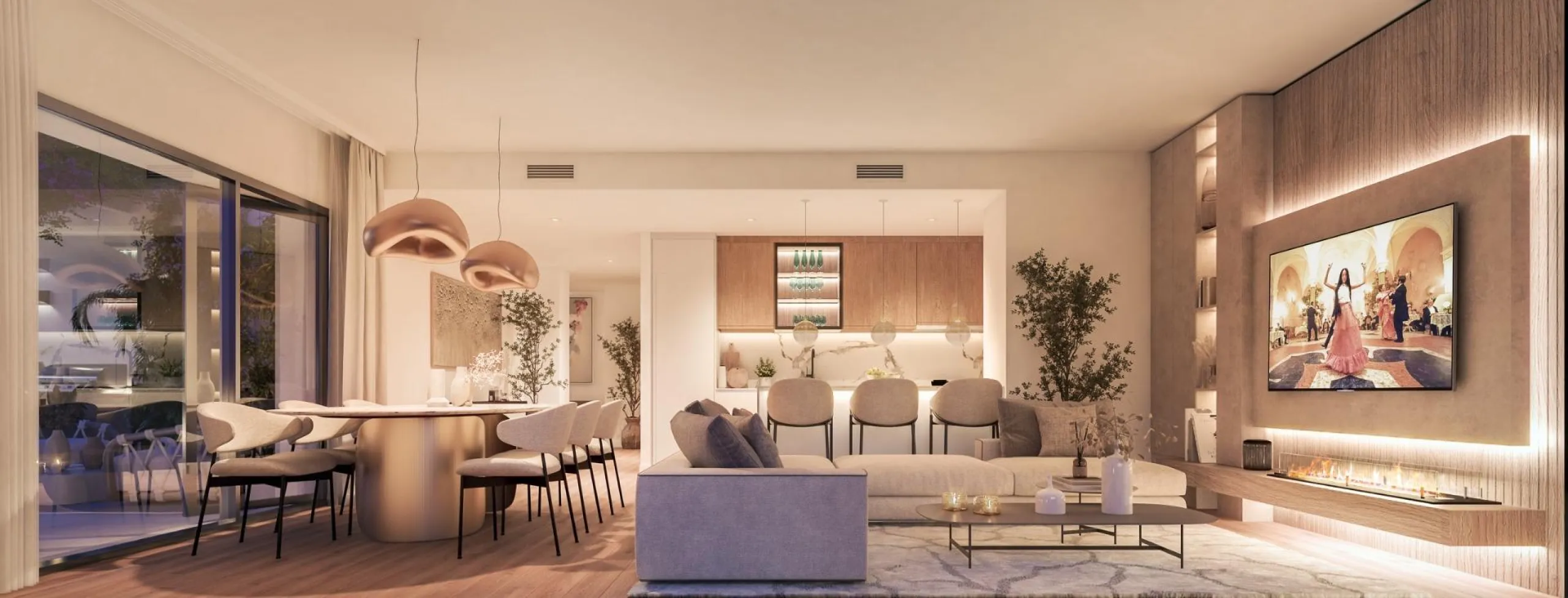 Luxury Golf Resort Living in Casares, Costa del Sol& & Experience an exceptional lifestyle at this exclusive residential resort located on the front line of Casares Costa Golf, a serene oasis with only 74 apartments and 17 penthouses. With 2 and 3-b