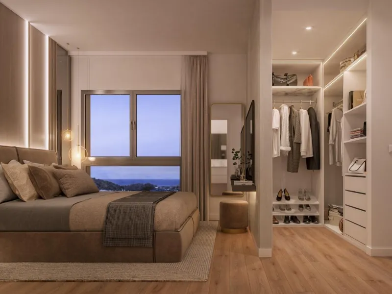 Luxury Golf Resort Living in Casares, Costa del Sol& & Experience an exceptional lifestyle at this exclusive residential resort located on the front line of Casares Costa Golf, a serene oasis with only 74 apartments and 17 penthouses. With 2 and 3-b