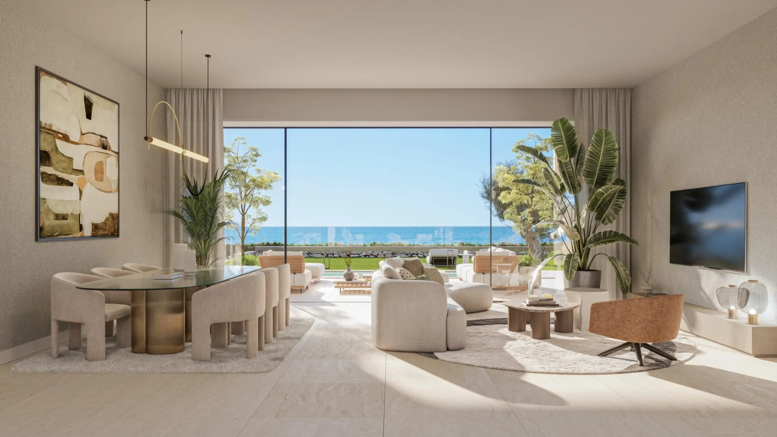 Luxurious Beachfront Residences in Manilva: your Oasis on the Costa del Sol.& & Overview of Exclusive Residences.& & This prestigious beachfront development in Manilva offers a range of luxury homes: 66 two, three, and four-bedroom apartments,