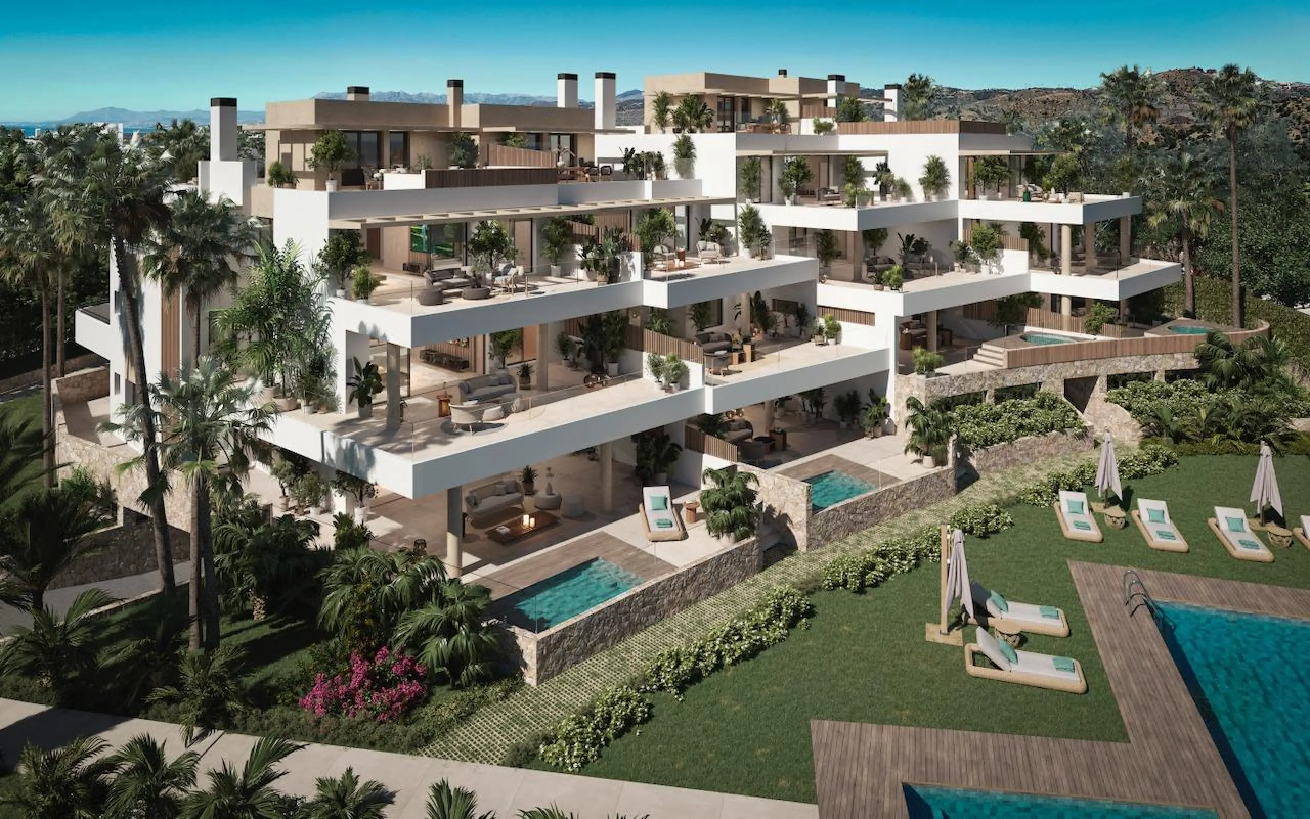 & Luxury Living in Cabopino, Marbella: Exclusive Apartments with Unmatched Amenities& & Prime Location in Cabopino, Marbella’s Hidden Gem.& & This luxurious complex is located in Cabopino, Marbella, an area renowned for its tranquil atmosph