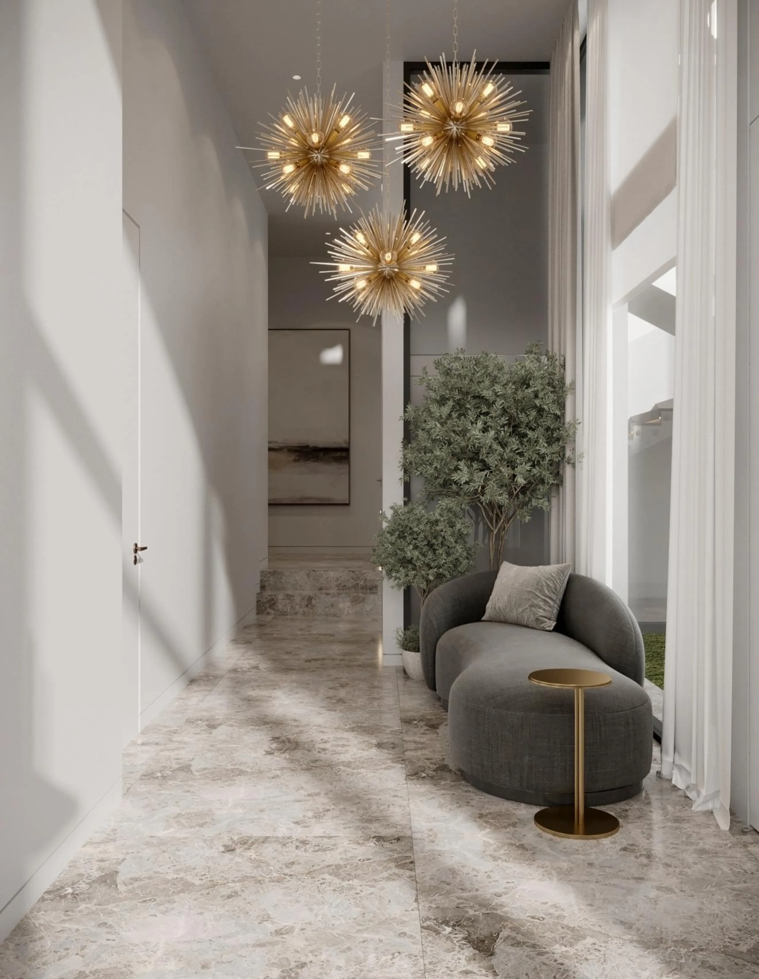 Contemporary Villa with Sea and Mountain Views in Cascada de Camoján, Marbella