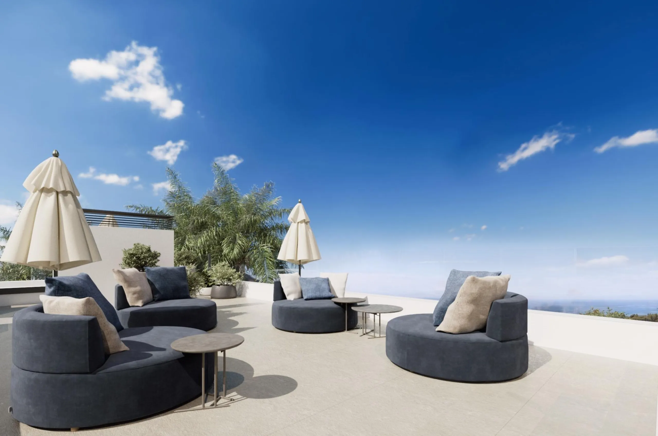 Contemporary Villa with Sea and Mountain Views in Cascada de Camoján, Marbella