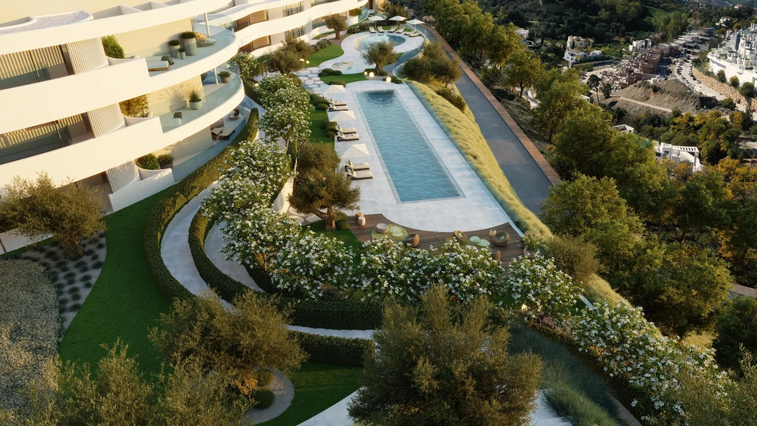 Luxury Living in the Marbella-Benahavís Hills: A Boutique Residential Community& & Prime Location Between Marbella and Benahavís& Nestled between the iconic towns of Marbella and Benahavís, this boutique residential community offers unparalleled 