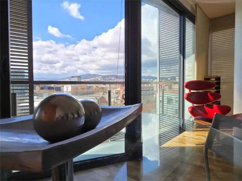 Modern Apartment with Views of Parc Central del Poblenou, Barcelona