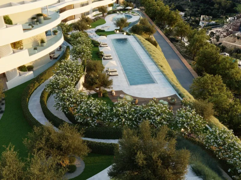 Luxury Living in the Marbella-Benahavís Hills: A Boutique Residential Community& & Prime Location Between Marbella and Benahavís& Nestled between the iconic towns of Marbella and Benahavís, this boutique residential community offers unparalleled 