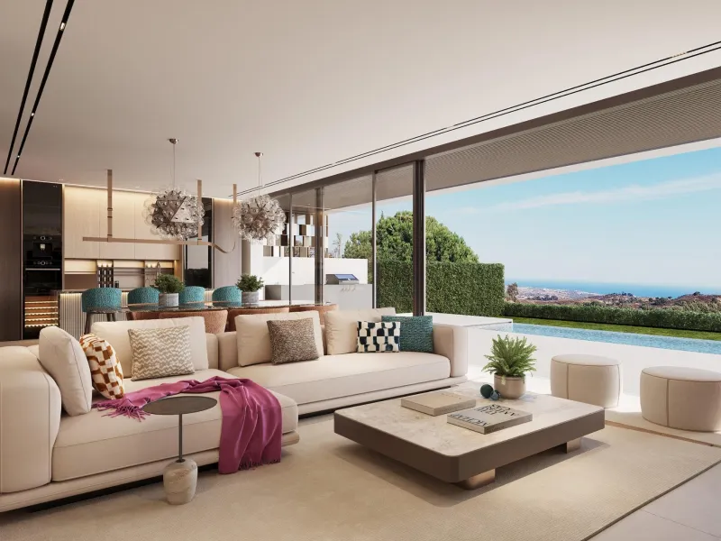 Discover Your Dream Home: Luxury Villas in La Mairena& & A Prestigious Location with Unmatched Views& Nestled in the serene hills of La Mairena, this exclusive new development of 14 semi-detached luxury villas is set on the first line of the reno