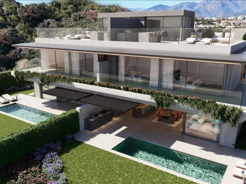 Discover Your Dream Home: Luxury Villas in La Mairena& & A Prestigious Location with Unmatched Views& Nestled in the serene hills of La Mairena, this exclusive new development of 14 semi-detached luxury villas is set on the first line of the reno