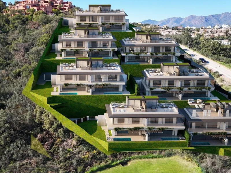 Discover Your Dream Home: Luxury Villas in La Mairena& & A Prestigious Location with Unmatched Views& Nestled in the serene hills of La Mairena, this exclusive new development of 14 semi-detached luxury villas is set on the first line of the reno