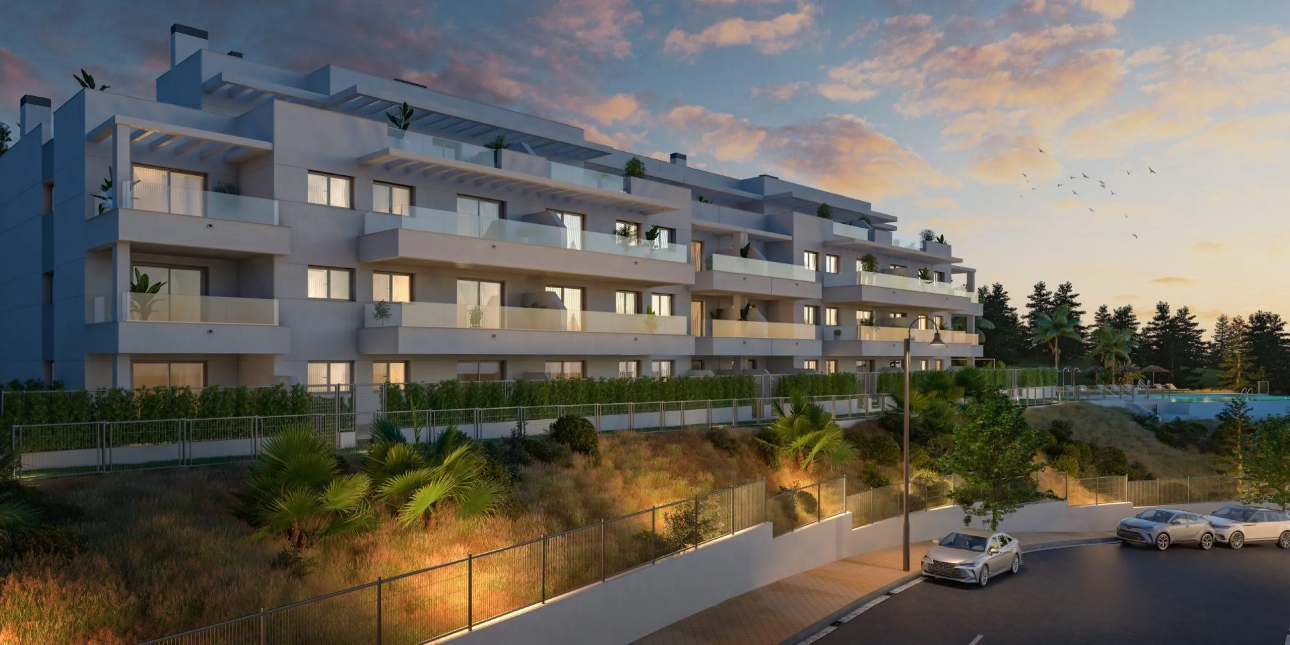 New Construction Residential Complex in El Chaparral, Mijas& & Modern and Functional Living in the Heart of Costa del Sol& Discover this exceptional new construction residential complex in El Chaparral, Mijas, designed for comfortable and modern 