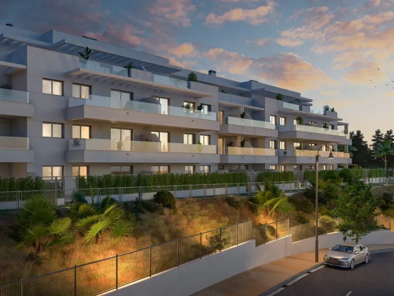 New Construction Residential Complex in El Chaparral, Mijas& & Modern and Functional Living in the Heart of Costa del Sol& Discover this exceptional new construction residential complex in El Chaparral, Mijas, designed for comfortable and modern 