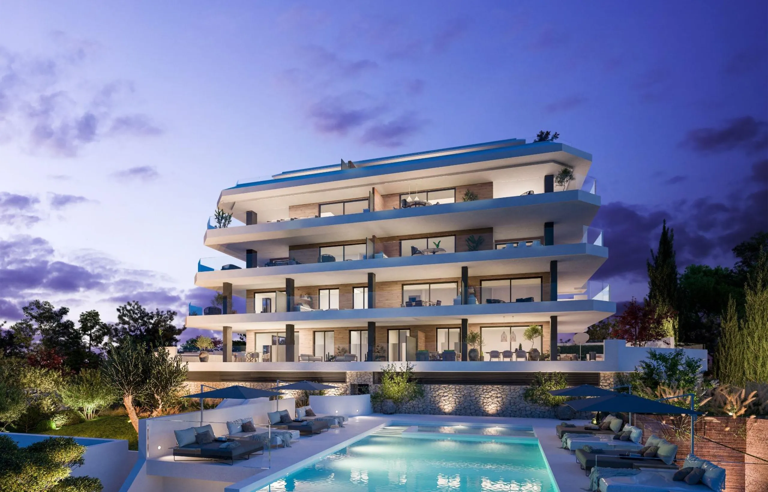 Exclusivity and Innovation: New Construction in Reserva del Higuerón, Costa del Sol& & Architectural Design That Maximizes Sea Views& This exclusive new development in the prestigious Reserva del Higuerón, Costa del Sol, stands out for its innova
