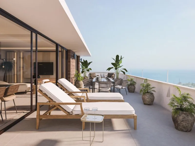 Exclusivity and Innovation: New Construction in Reserva del Higuerón, Costa del Sol& & Architectural Design That Maximizes Sea Views& This exclusive new development in the prestigious Reserva del Higuerón, Costa del Sol, stands out for its innova