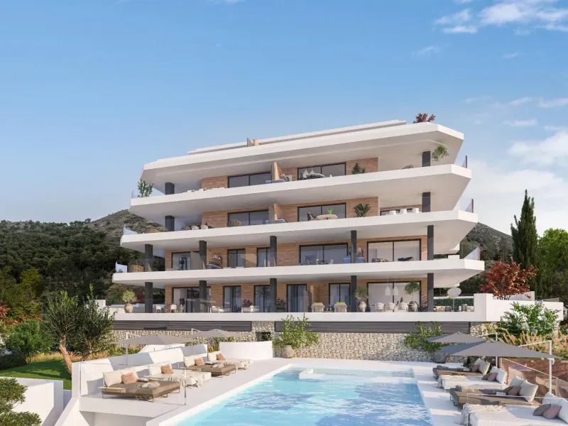 Exclusivity and Innovation: New Construction in Reserva del Higuerón, Costa del Sol& & Architectural Design That Maximizes Sea Views& This exclusive new development in the prestigious Reserva del Higuerón, Costa del Sol, stands out for its innova