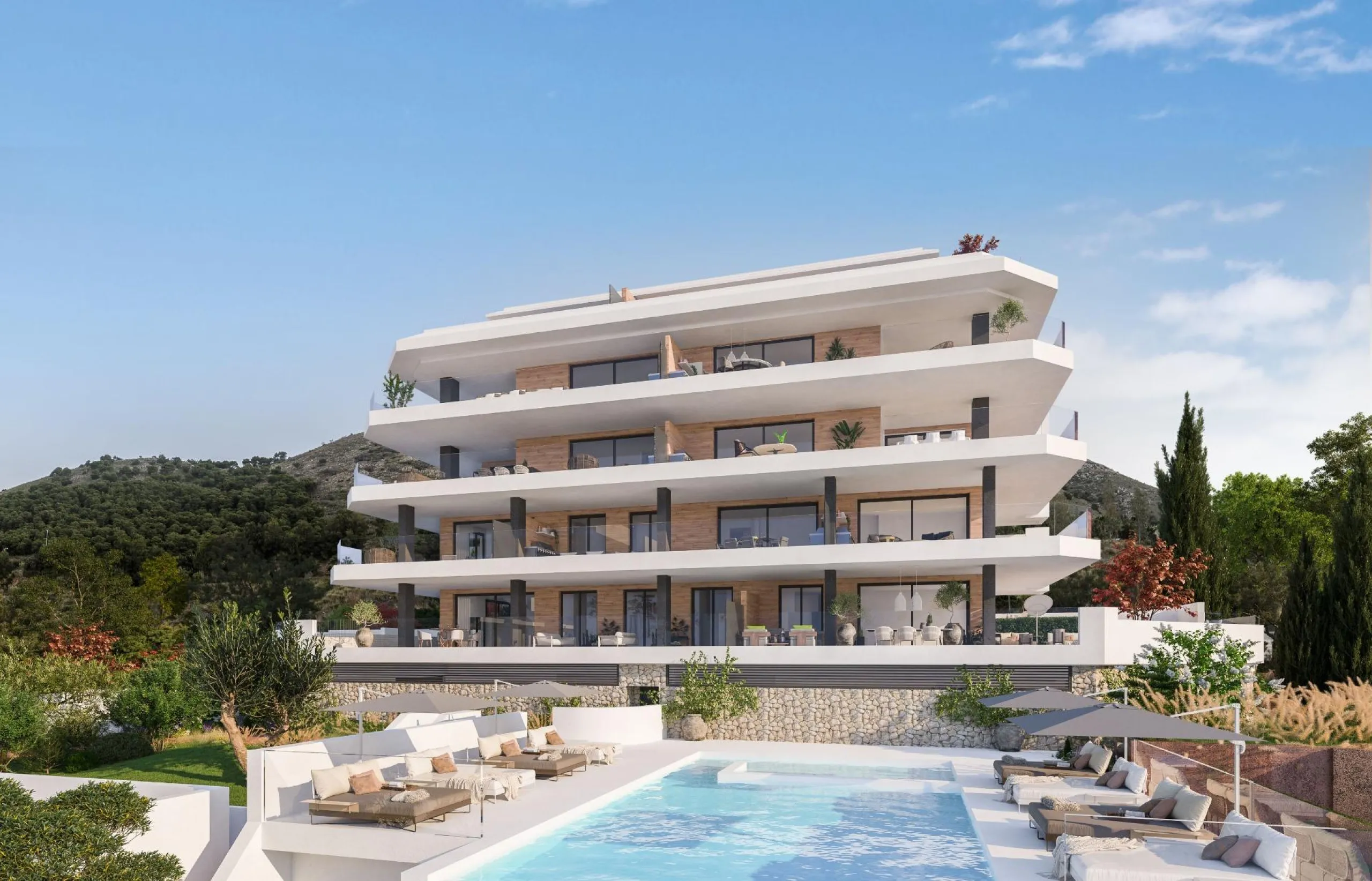 Exclusivity and Innovation: New Construction in Reserva del Higuerón, Costa del Sol& & Architectural Design That Maximizes Sea Views& This exclusive new development in the prestigious Reserva del Higuerón, Costa del Sol, stands out for its innova