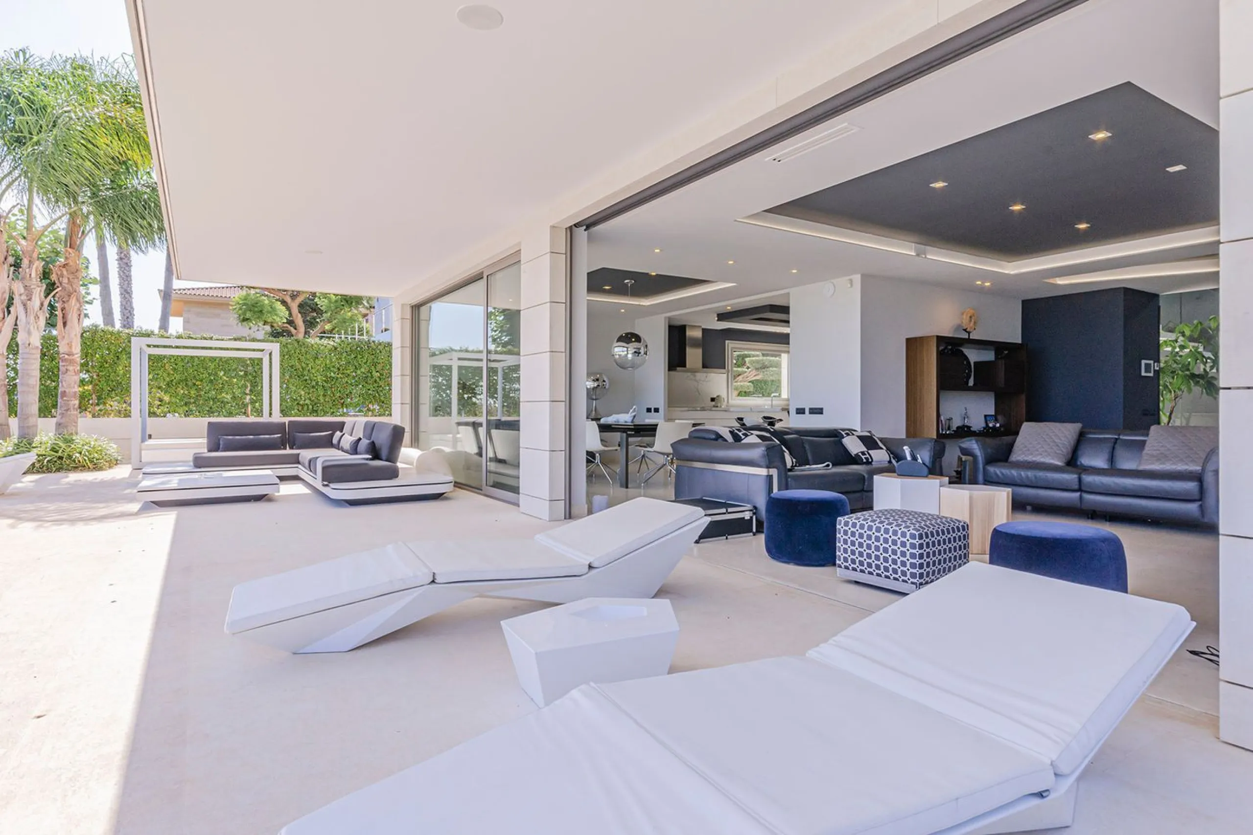 Modern Luxury Villa with Sea and Barcelona Views in Teia, Maresme