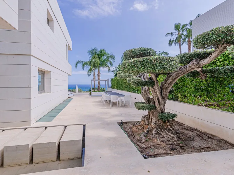 Modern Luxury Villa with Sea and Barcelona Views in Teia, Maresme