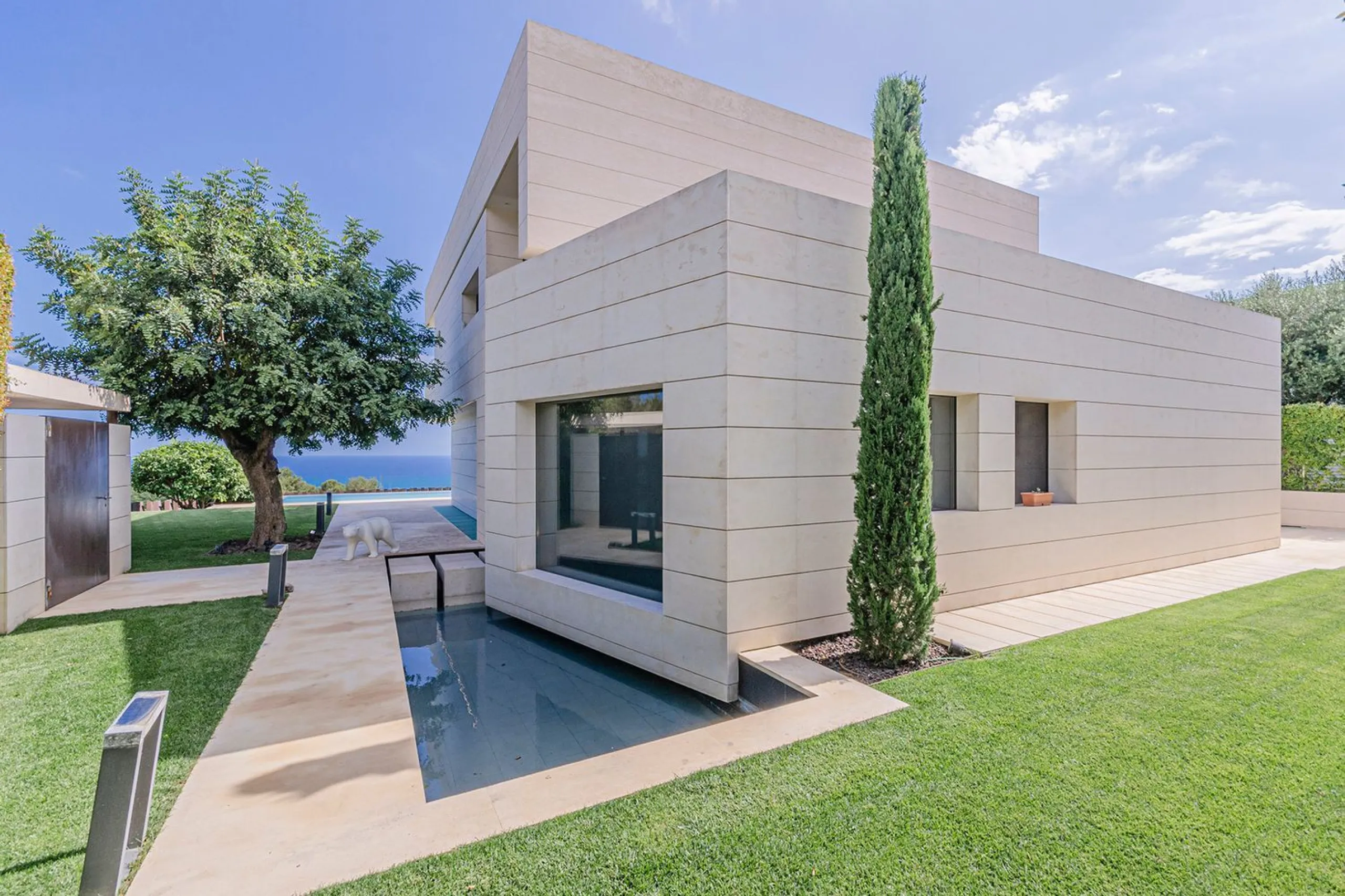 Modern Luxury Villa with Sea and Barcelona Views in Teia, Maresme