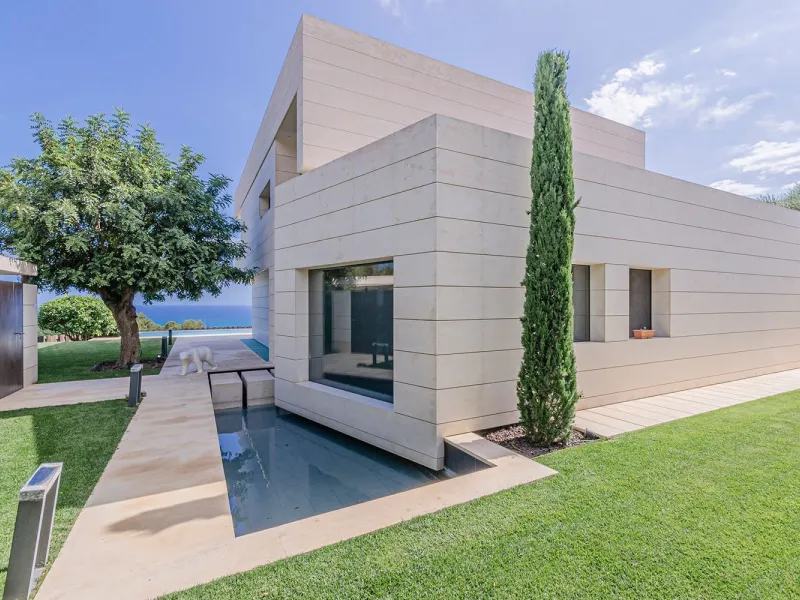 Modern Luxury Villa with Sea and Barcelona Views in Teia, Maresme