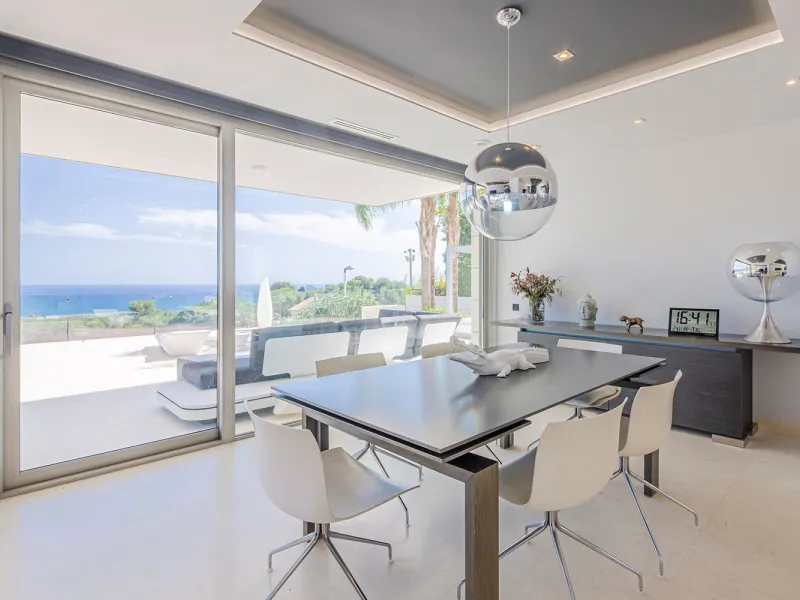 Modern Luxury Villa with Sea and Barcelona Views in Teia, Maresme