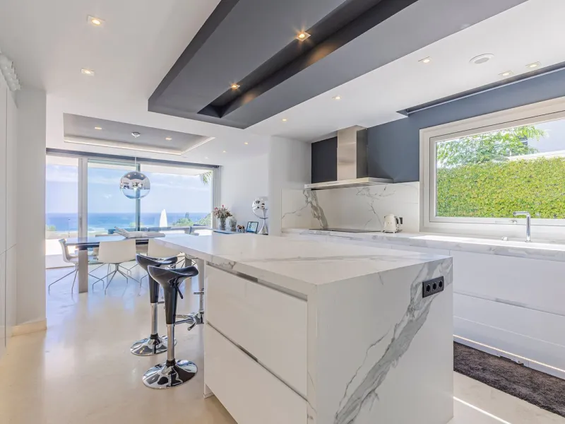 Modern Luxury Villa with Sea and Barcelona Views in Teia, Maresme