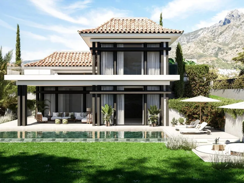 Luxury Villas in Marbella’s Golden Mile – Exclusive Living in a Prime Location& & Exclusive Villas with Private Pools in Marbella’s Prestigious Golden Mile& Discover the essence of luxury and exclusivity with these four independent villas in Marb