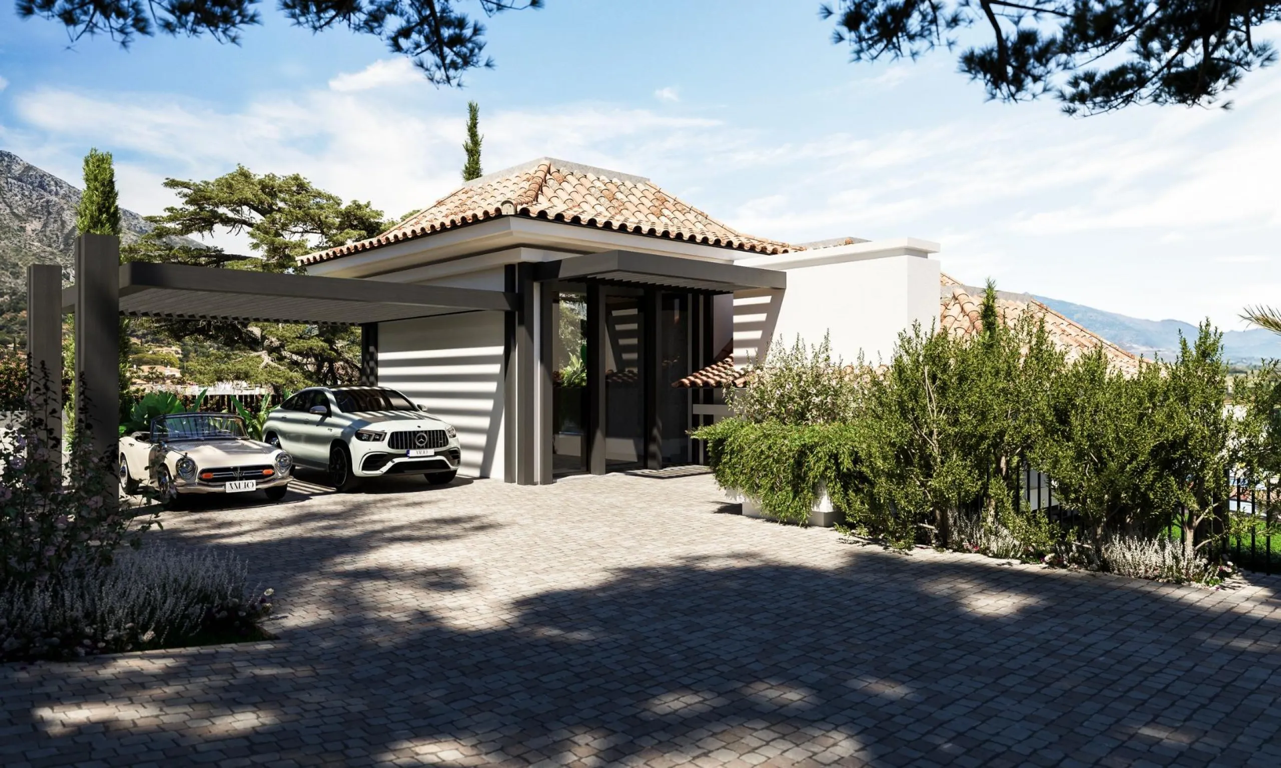 Luxury Villas in Marbella’s Golden Mile – Exclusive Living in a Prime Location& & Exclusive Villas with Private Pools in Marbella’s Prestigious Golden Mile& Discover the essence of luxury and exclusivity with these four independent villas in Marb