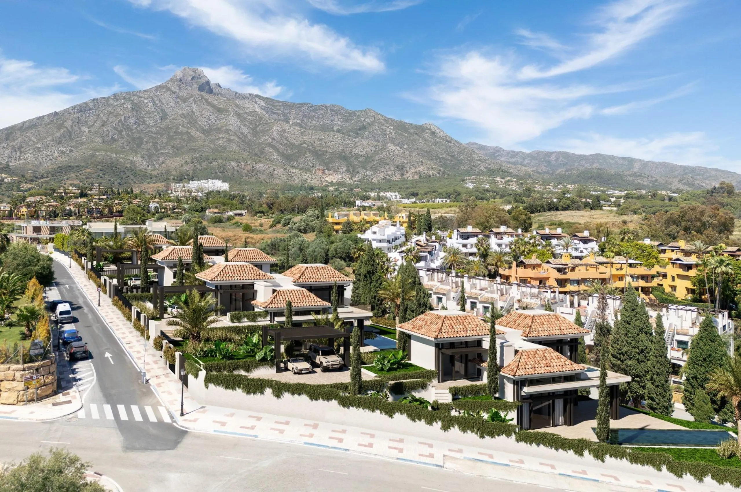 Luxury Villas in Marbella’s Golden Mile – Exclusive Living in a Prime Location& & Exclusive Villas with Private Pools in Marbella’s Prestigious Golden Mile& Discover the essence of luxury and exclusivity with these four independent villas in Marb