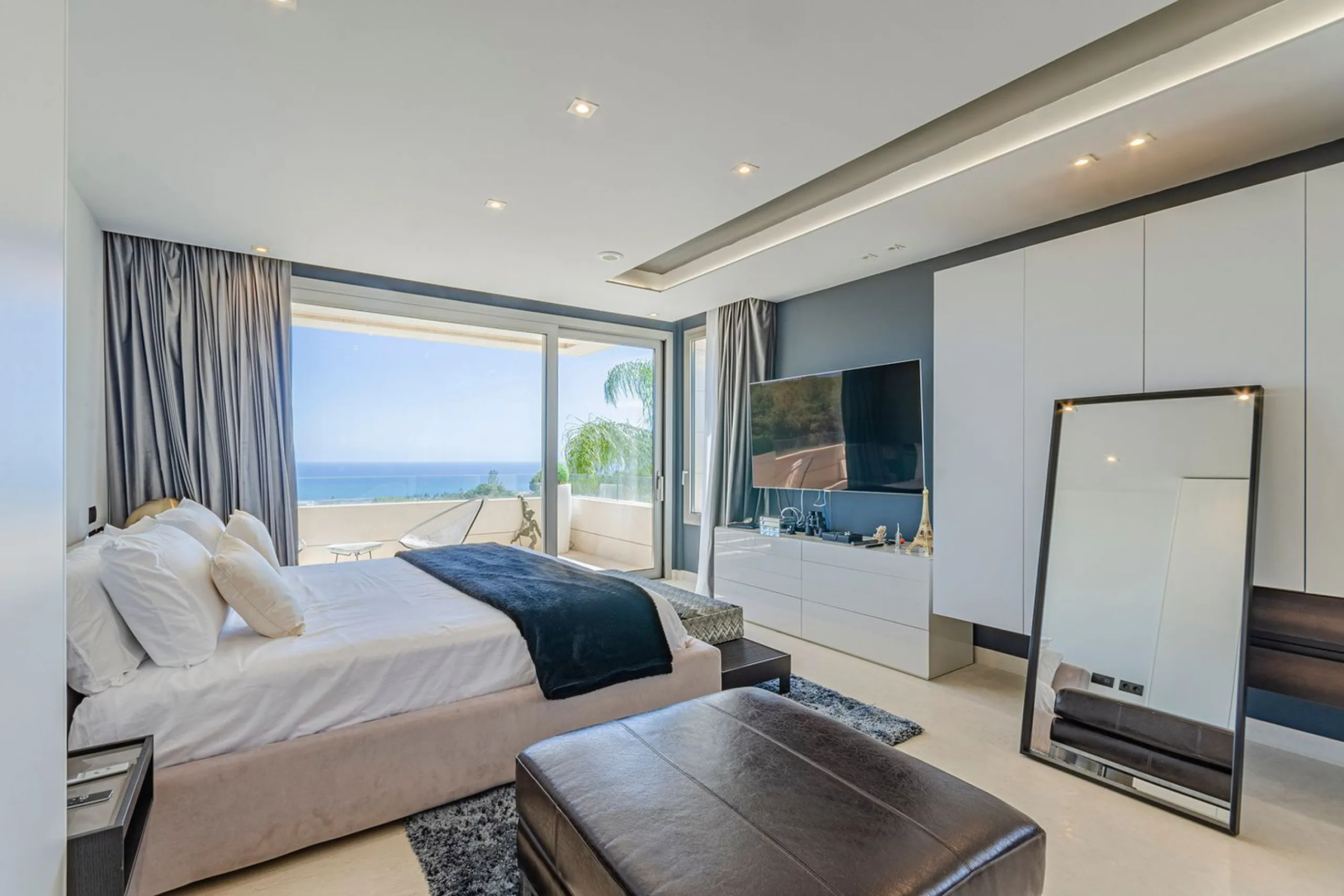 Modern Luxury Villa with Sea and Barcelona Views in Teia, Maresme