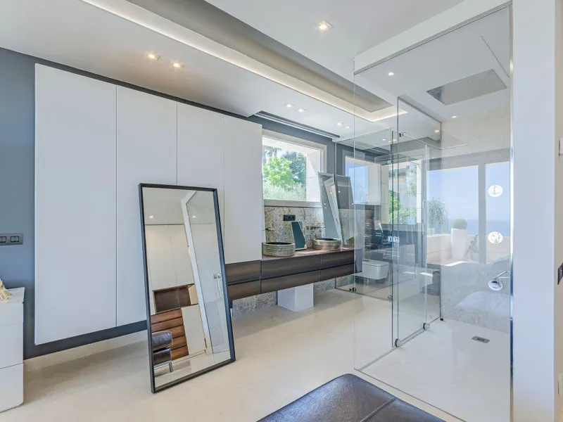 Modern Luxury Villa with Sea and Barcelona Views in Teia, Maresme