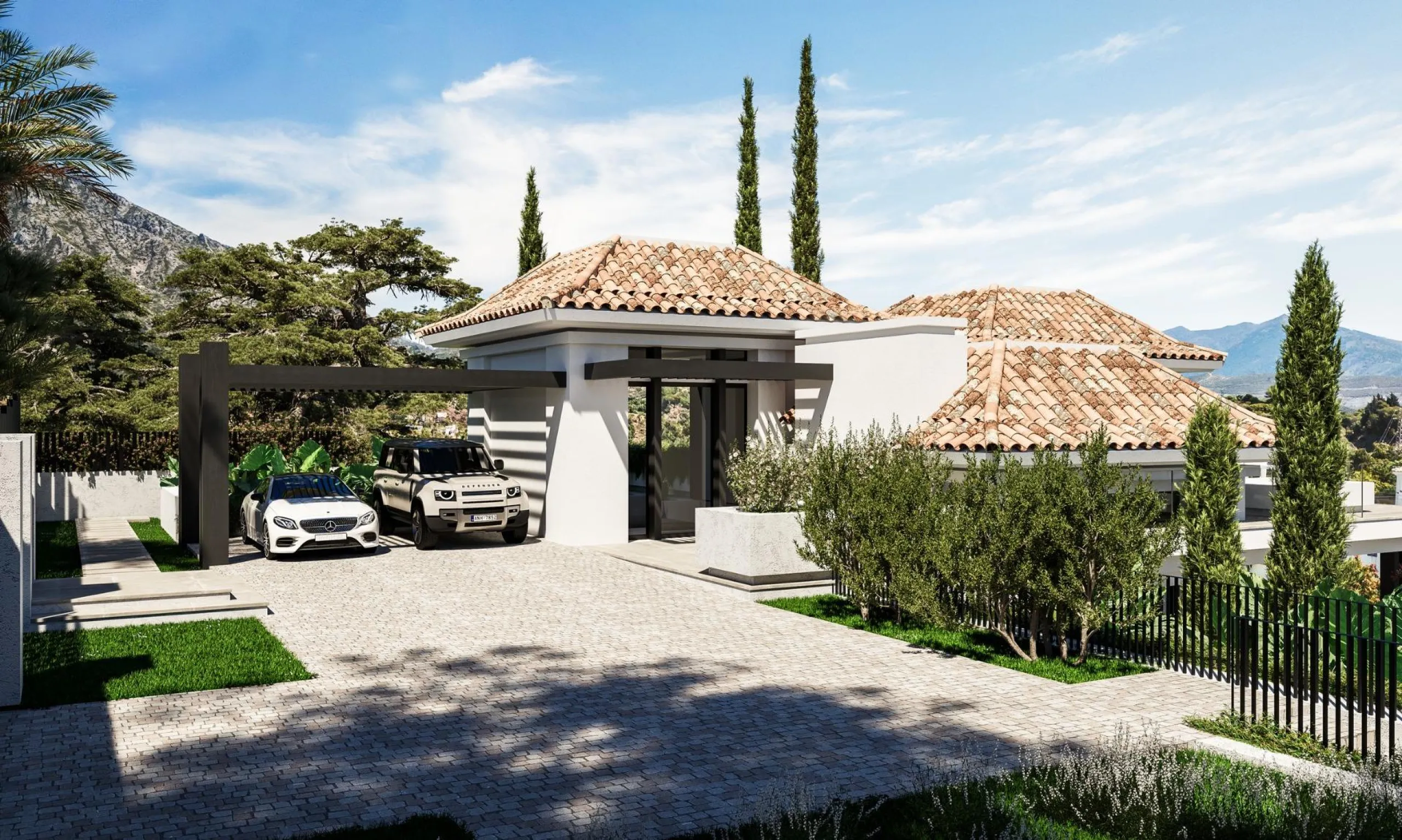 Luxury Villas in Marbella’s Golden Mile – Exclusive Living in a Prime Location& & Exclusive Villas with Private Pools in Marbella’s Prestigious Golden Mile& Discover the essence of luxury and exclusivity with these four independent villas in Marb