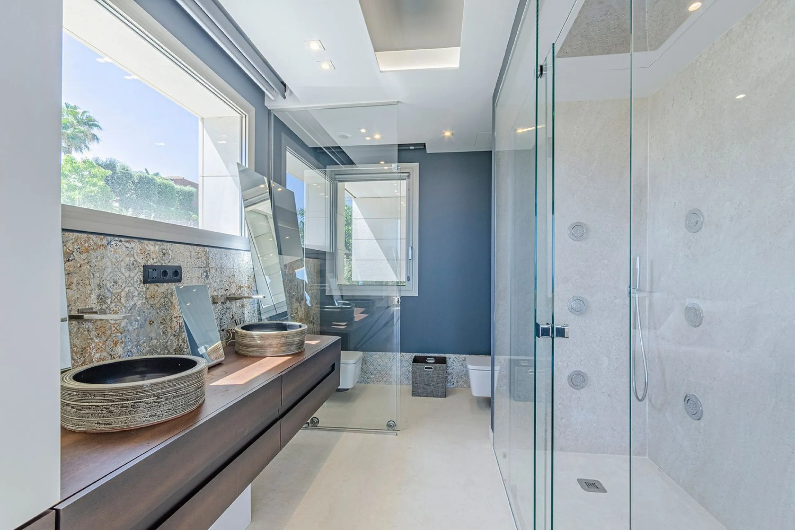 Modern Luxury Villa with Sea and Barcelona Views in Teia, Maresme