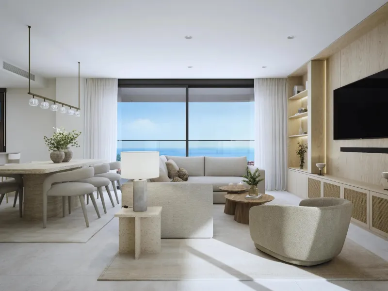 New Build Residential Complex near Estepona – Modern Living by the Sea& & Contemporary Apartments in a Privileged Natural Setting& Welcome to this exclusive new build residential complex in Buenas Noches, Estepona, perfectly located just 700 mete