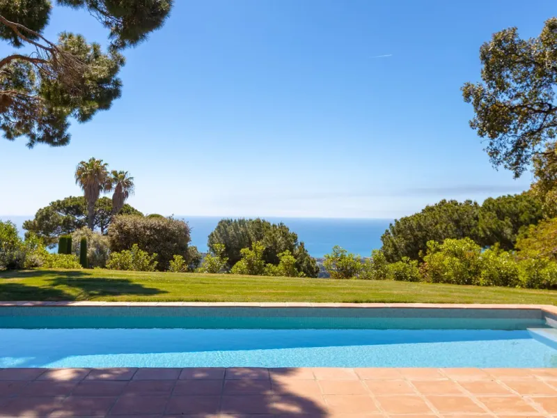 Mediterranean-style villa with sea views in Sant Andreu de Llavaneres, Barcelona