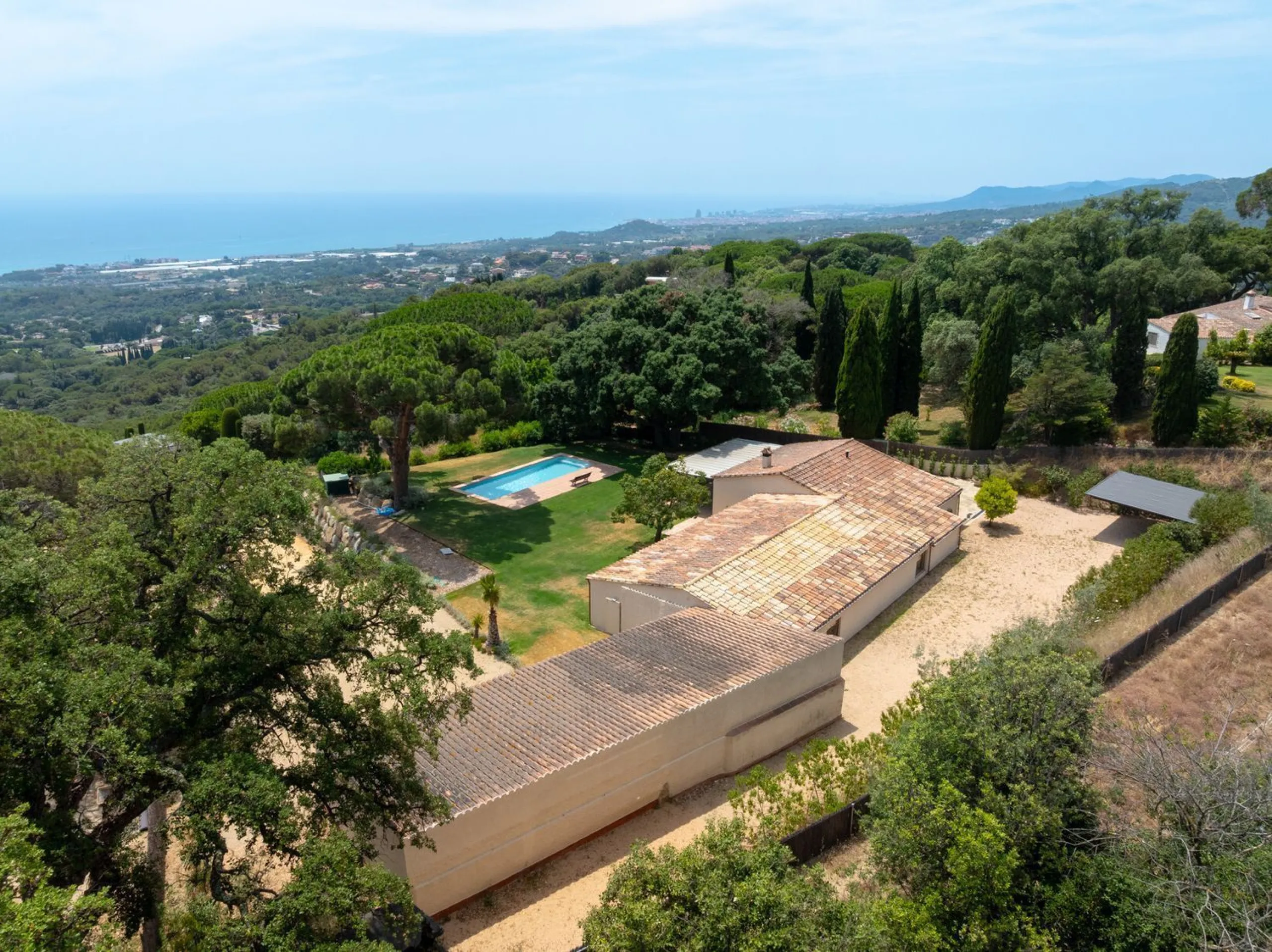 Mediterranean-style villa with sea views in Sant Andreu de Llavaneres, Barcelona
