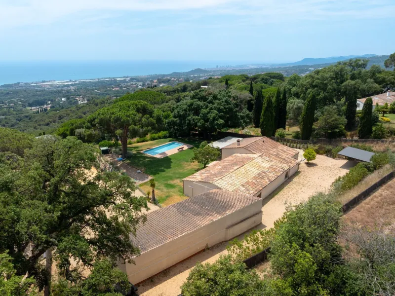 Mediterranean-style villa with sea views in Sant Andreu de Llavaneres, Barcelona