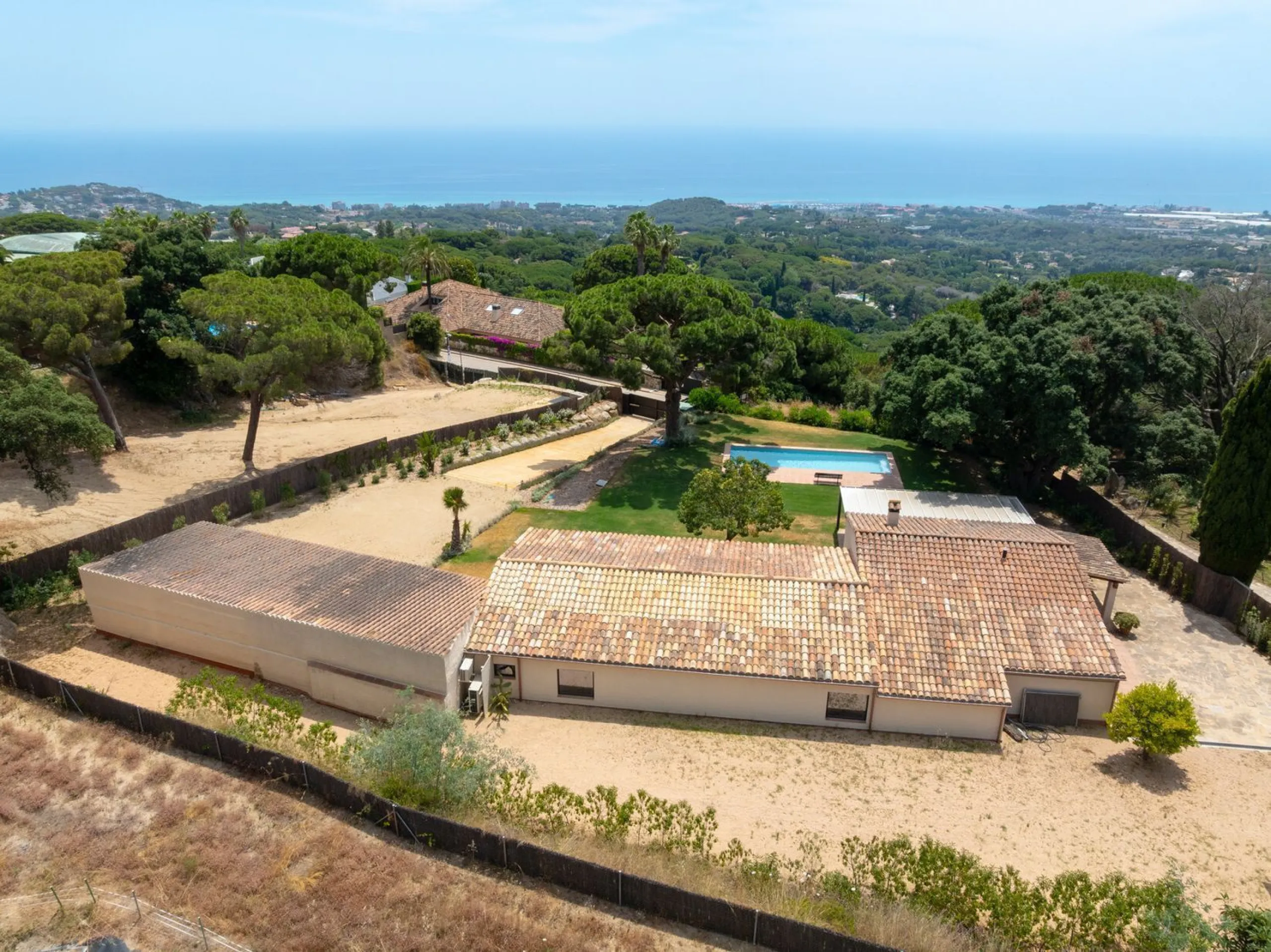 Mediterranean-style villa with sea views in Sant Andreu de Llavaneres, Barcelona