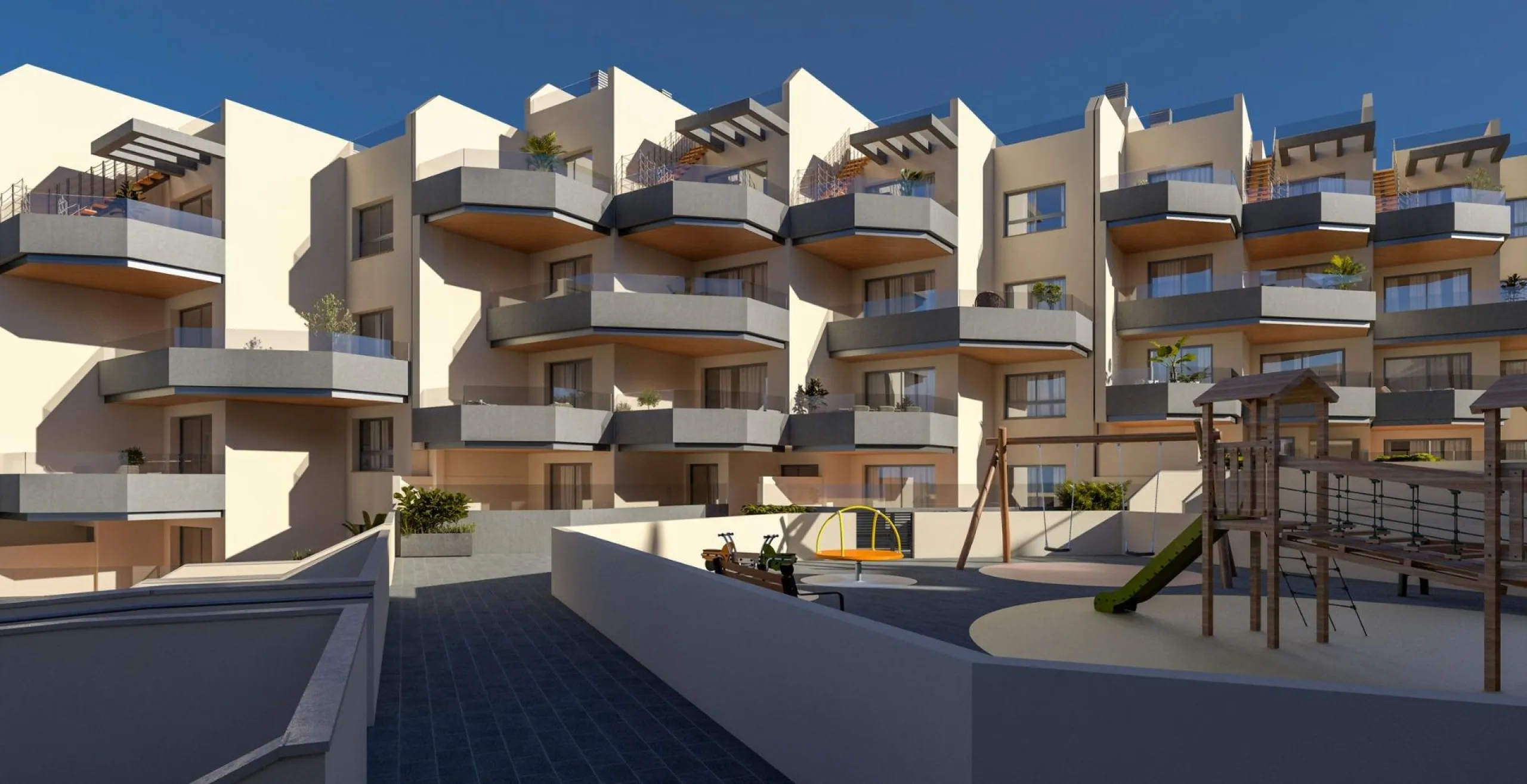 Luxury New-Build Apartments in Torrox Costa – Mediterranean Living at Its Best& & Modern Homes with 1, 2, and 3 Bedrooms& Discover this exclusive residential complex in El Morche, Torrox Costa, offering 112 contemporary apartments designed for a 