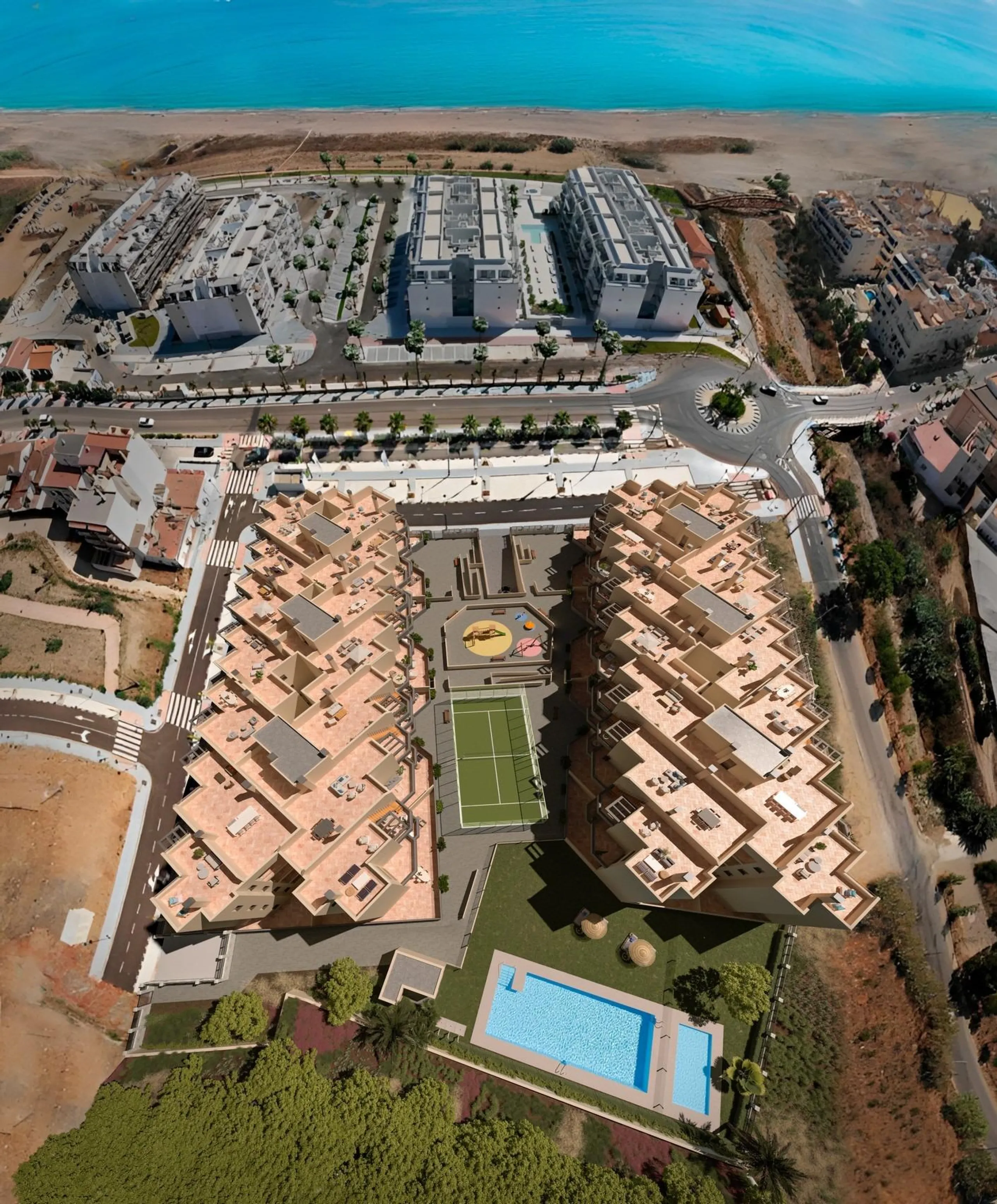 Luxury New-Build Apartments in Torrox Costa – Mediterranean Living at Its Best& & Modern Homes with 1, 2, and 3 Bedrooms& Discover this exclusive residential complex in El Morche, Torrox Costa, offering 112 contemporary apartments designed for a 