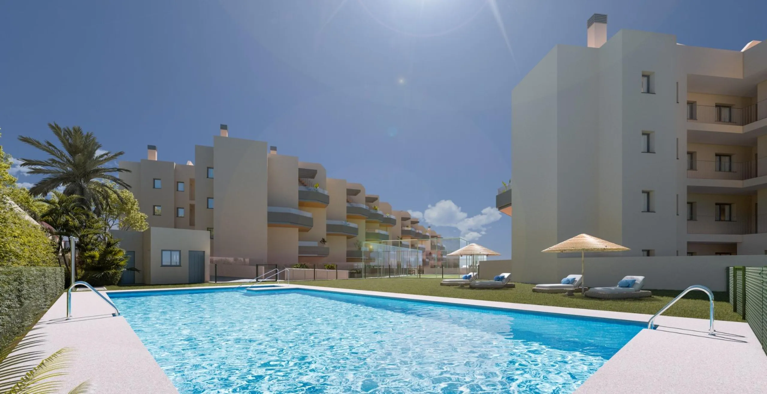 Luxury New-Build Apartments in Torrox Costa – Mediterranean Living at Its Best& & Modern Homes with 1, 2, and 3 Bedrooms& Discover this exclusive residential complex in El Morche, Torrox Costa, offering 112 contemporary apartments designed for a 